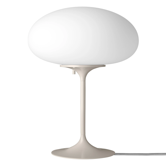 GUBI Stemlite pöytävalaisin, 42 cm, himmennettävä, harmaa