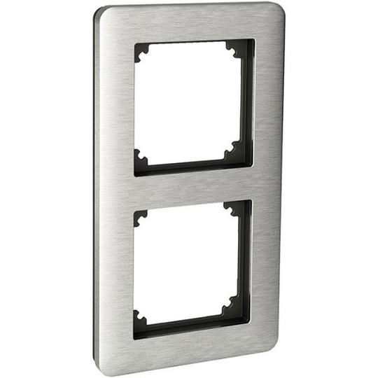 Schneider Electric Exxact Solid Yhdistelmäkehys terästä 2-lokeroinen