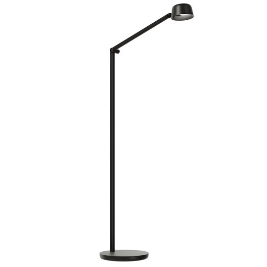 Luxo Motus Floor-2 lattiavalaisin, musta