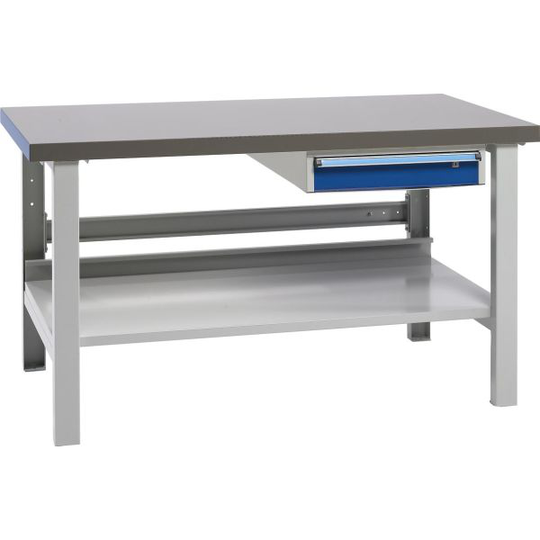 Treston C13041124 Työpöytä yhdistelmä B, 1000x750 mm Teräsreunainen vinyyli