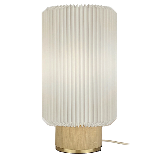 Le Klint Cylinder pöytävalaisin, keskikokoinen, vaalea tammi