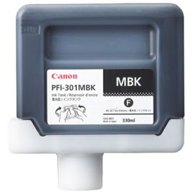 Canon Canon PFI-301 MBK Mustepatruuna mattamusta, 330 ml