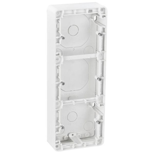 Elko EKO09675 Korotuskehys 3 lokero, 35 x 84 x 226 mm