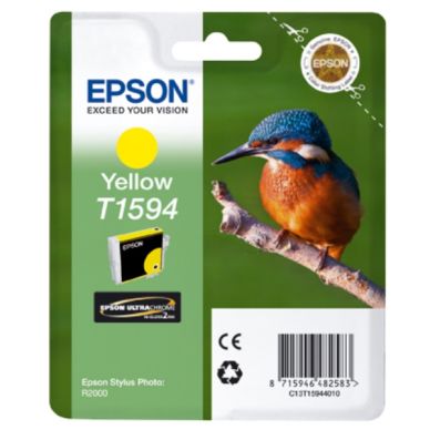 Epson Mustepatruuna keltainen, 17 ml