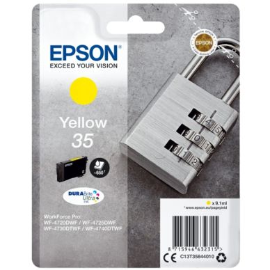 Epson Epson 35 Mustepatruuna keltainen, 9,1 ml