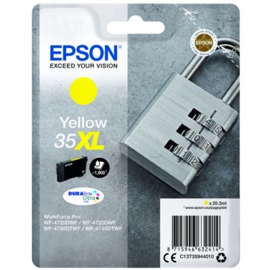 Epson Epson 35XL Mustepatruuna keltainen, 20,3 ml