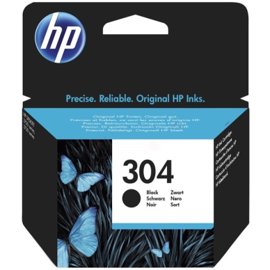 HP N9K06AE HP 304 Mustepatruuna musta, 120 sivua