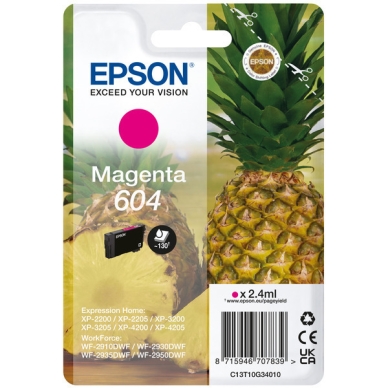 Epson Mustepatruuna magenta, 130 sivua