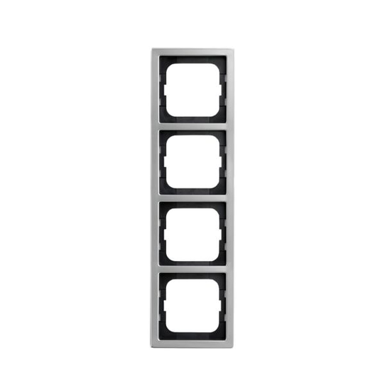 ABB 1724-866K Yhdistelmäkehys RF, teräs 4-paikkainen