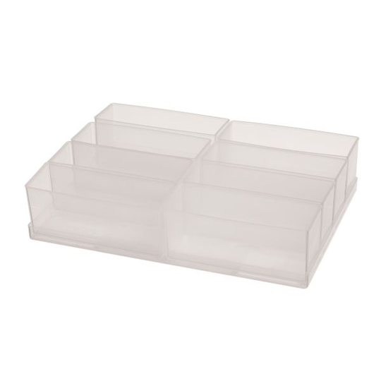 Raaco 136419 Lokerikko 47x220x160 mm 8-lokeroinen