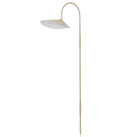 ferm LIVING Arum seinävalaisin, kääntyvä, korkea, cashmere