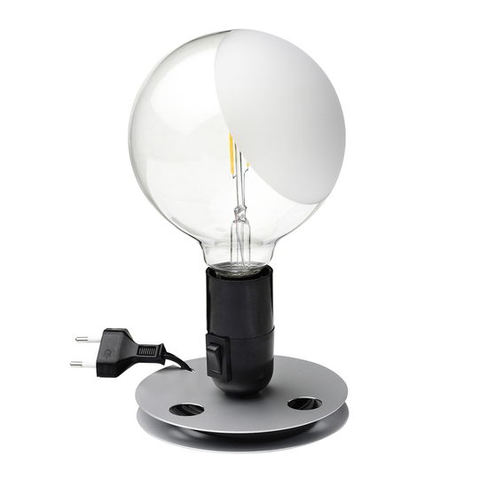 Flos Lampadina pöytävalaisin, musta