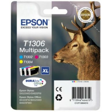 Epson Mustepatruuna MultiPack C,M,Y XL, 3x10.1 ml