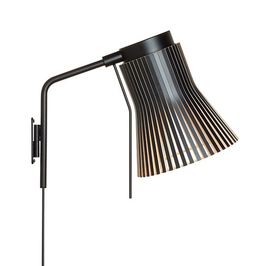 Secto Design Petite 4630 seinävalaisin, musta
