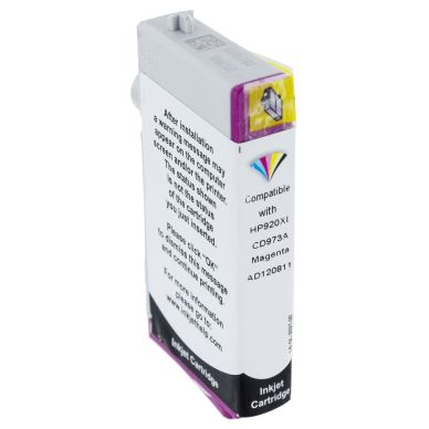 inkClub Mustepatruuna, korvaa HP 920XL, magenta, 800 sivua