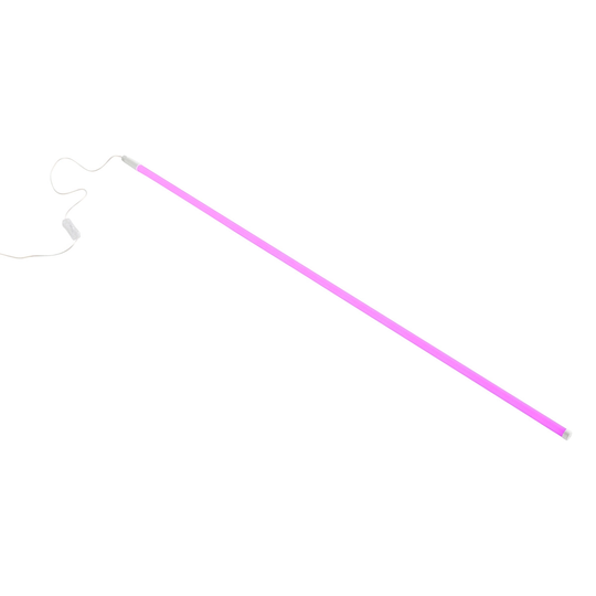 HAY Neon Tube Slim LED valoputki, 120 cm, pinkki
