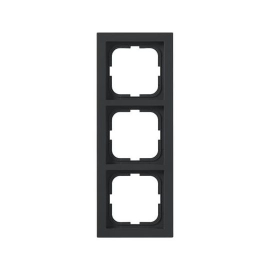 ABB Impressivo 1723F85-885 Peitelevy mattamusta, 85 mm 3-paikkainen