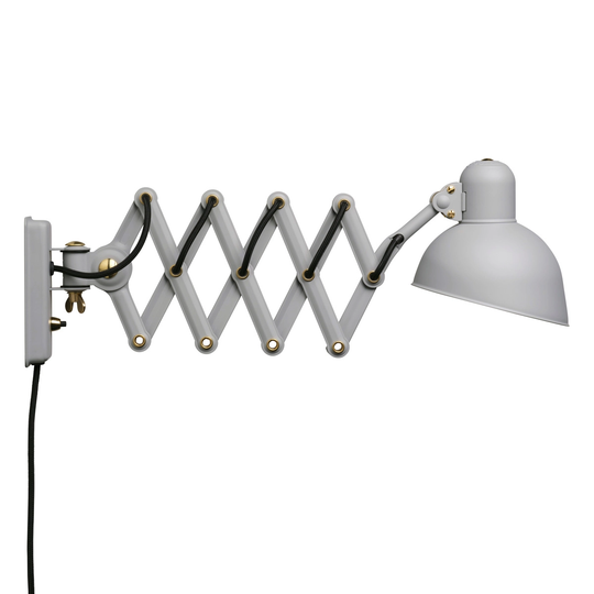 Fritz Hansen Kaiser Idell 6718-W seinävalaisin, matt grey