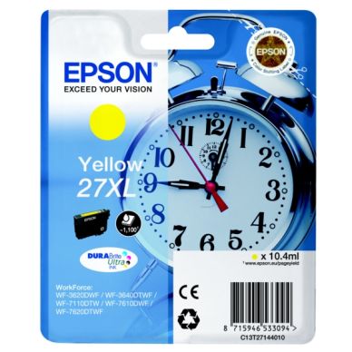 Epson Epson 27XL Mustepatruuna keltainen, 1.100 sivua
