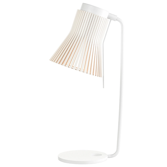 Secto Design Petite 4620 pöytävalaisin, valkoinen