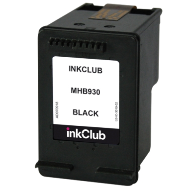 inkClub Mustepatruuna, korvaa HP 650, musta, 360 sivua