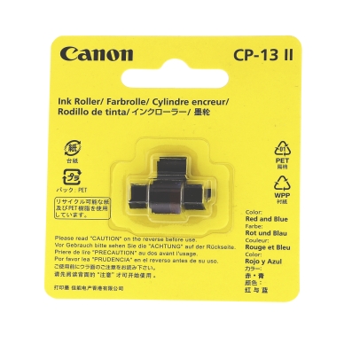 Canon Mustepatruuna punainen ja sininen