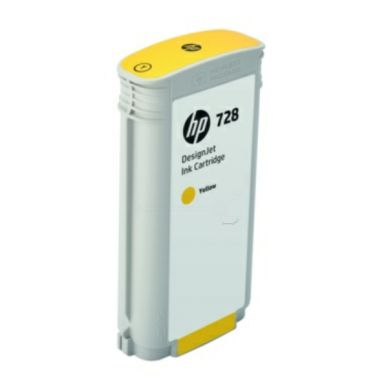 HP HP 728 Mustepatruuna keltainen, 130 ml