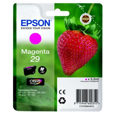 Epson Epson 29 Mustepatruuna magenta, 180 sivua