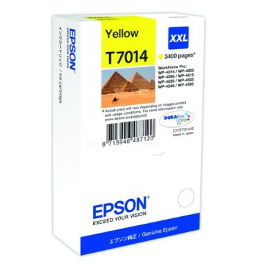 Epson Mustepatruuna keltainen, 3.400 sivua