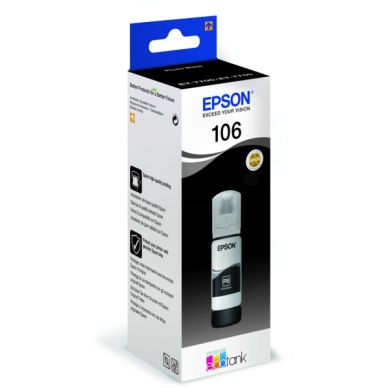 Epson Epson 106 Mustepatruuna valokuvamusta, 70 ml