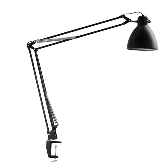 Luxo L-1 pöytävalaisin, musta