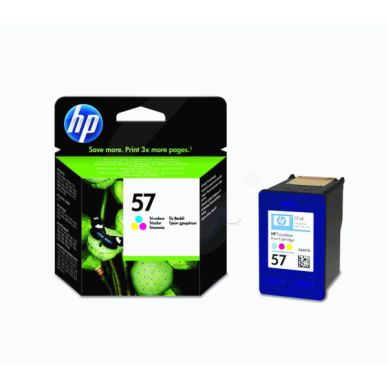 HP HP 57 Mustepatruuna 3-väri, 500 sivua
