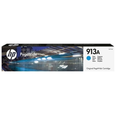 HP HP 913A Mustepatruuna syaani, 37 ml