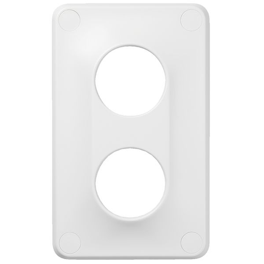 Schneider Electric WDE000914 Peitekehys robust, valkoinen 2-paikkainen