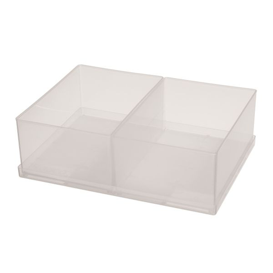 Raaco 136556 Lokerikko 69x220x160 mm 2 lokeroa (leveä)