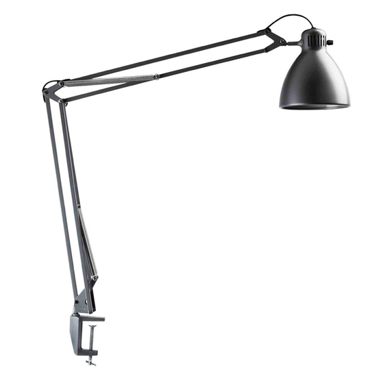 Luxo L-1 LED pöytävalaisin, alumiininharmaa