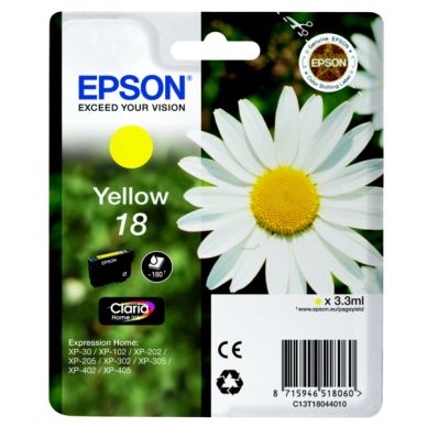 Epson Epson 18 Mustepatruuna keltainen, 180 sivua