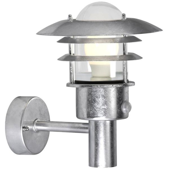 Nordlux LONSTRUP 71432031 Seinävalaisin E27, IP44, anturilla