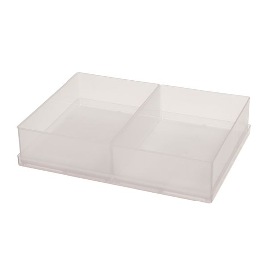 Raaco 136495 Lokerikko 47x220x160 mm 2 lokeroa (leveä)