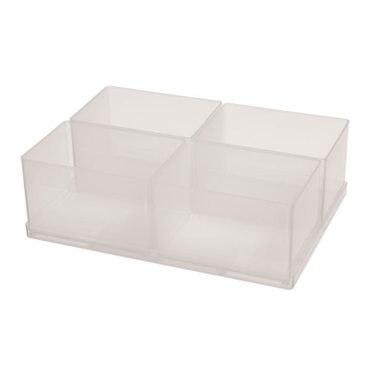 Raaco 136532 Lokerikko 69x220x160 mm 4-lokeroinen