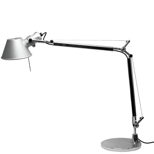 Artemide Tolomeo Mini pöytävalaisin, alumiini
