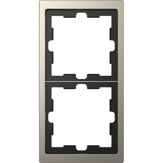 Schneider Electric MTN4020-6550 Yhdistelmäkehys 2 lokero, metalli Grafit