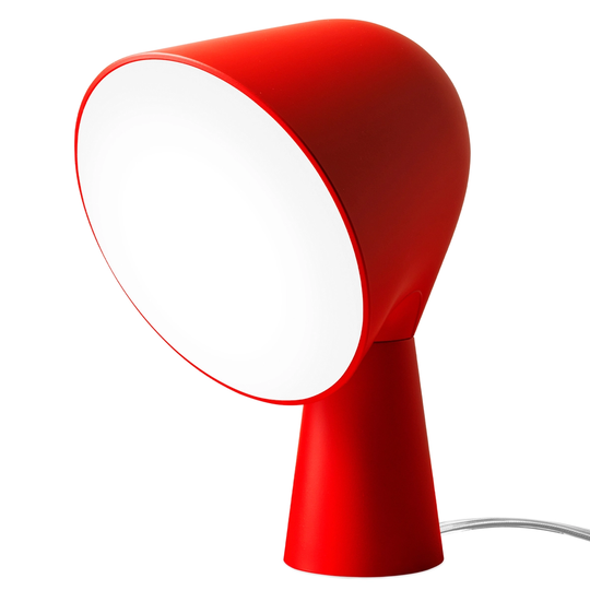 Foscarini Binic pöytävalaisin, punainen