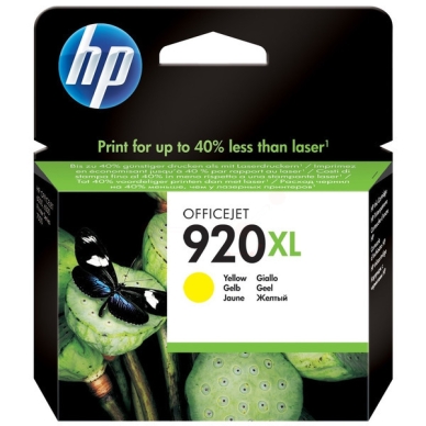 HP HP 920XL Mustepatruuna keltainen, 700 sivua