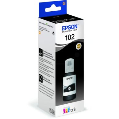 Epson Epson 102 Mustepatruuna musta, 127 ml