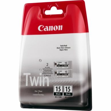 Canon Mustepatruuna musta 2-pakkaus 2x5.3ml