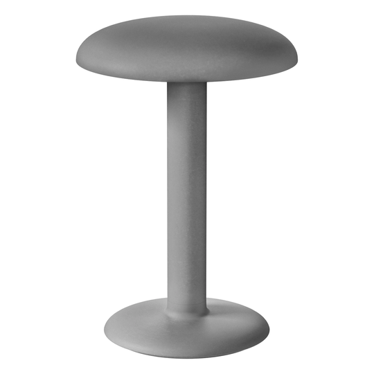 Flos Gustave pöytävalaisin, käsittelemätön alumiini