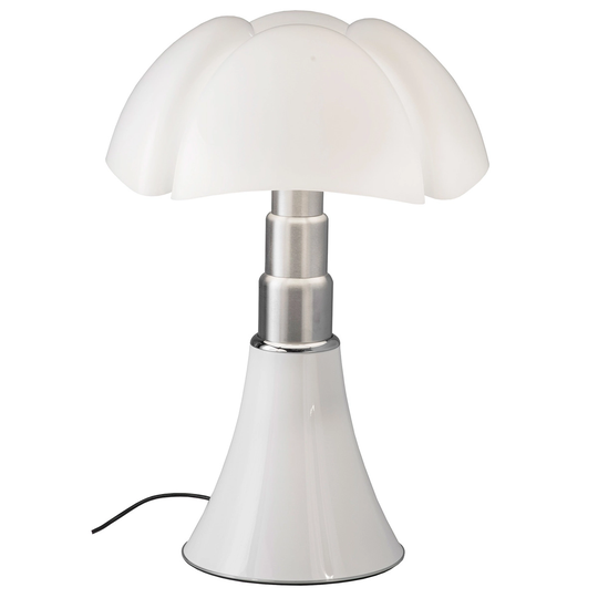 Martinelli Luce Pipistrello LED pöytävalaisin, himmennettävä, valkoinen