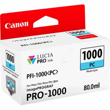 Canon Mustepatruuna vaalea cyan, 80 ml