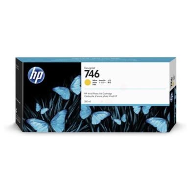 HP HP 746 Mustepatruuna keltainen